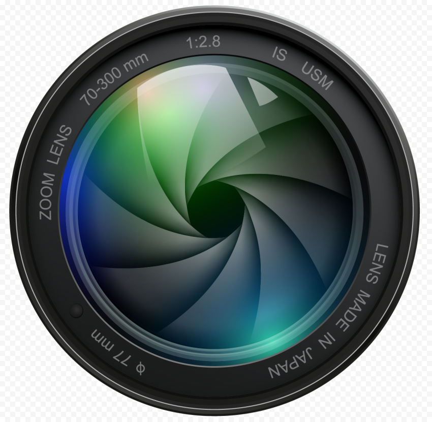 Camera Lens Transparent PNG