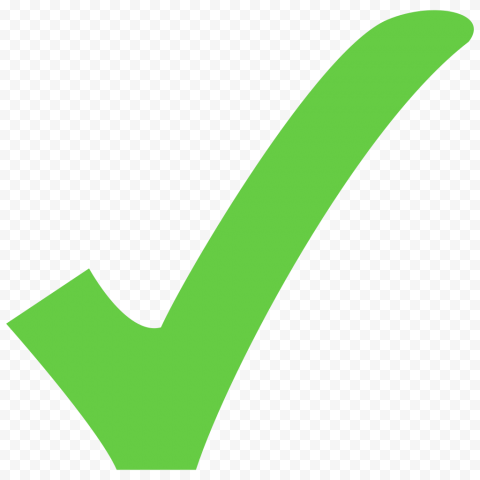 Correct Green Check Mark PNG Pic