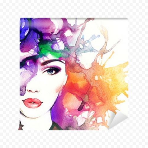 Abstract Woman PNG Transparent Free download