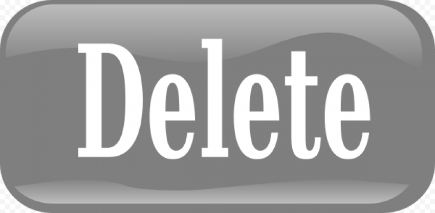 Delete Button Transparent PNG FREE DOWNLOAD 