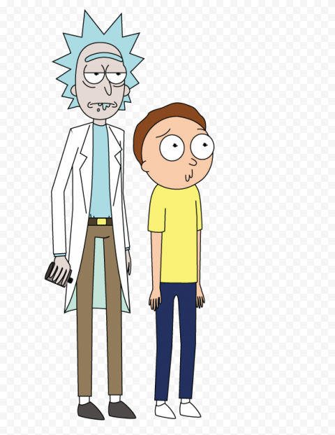 Rick And Morty PNG Transparent Image png anime download 