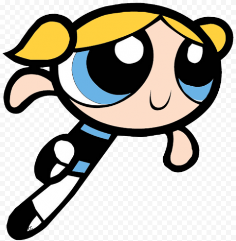 Character Bubbles Powerpuff Girls PNG Transparent File