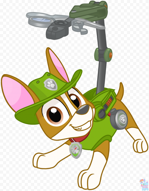 Character Tracker Rainbow Eevee Paw Patrol PNG