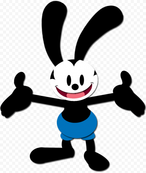 Character Oswald The Lucky Rabbit PNG HD