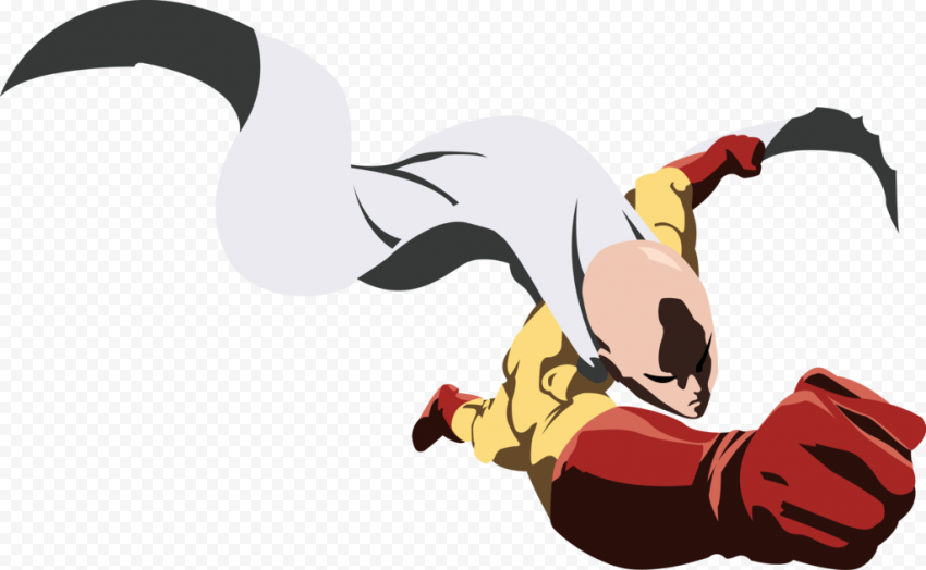 Character One Punch Man Saitama PNG Transparent Image