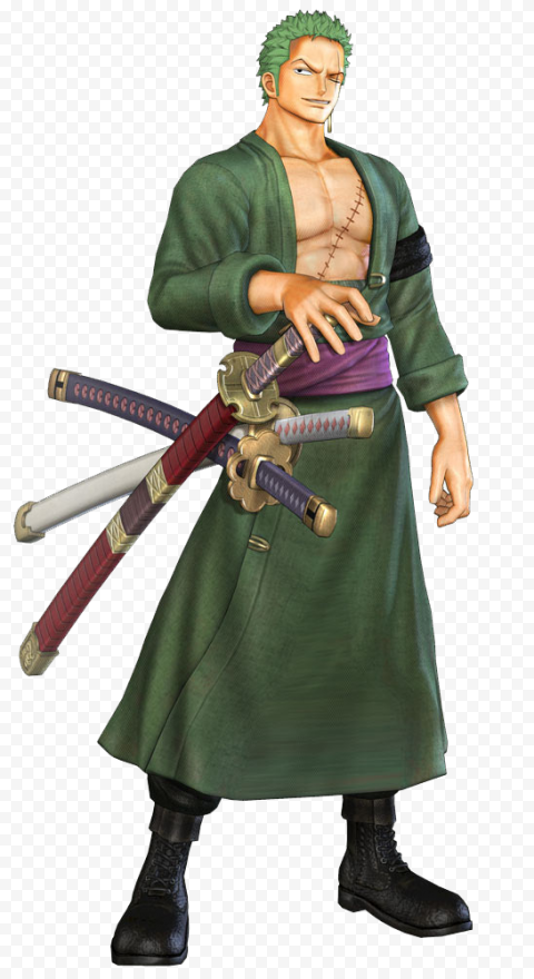 Character One Piece Zoro PNG Image