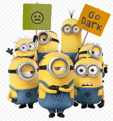  DOWNLOAD Group Minions Transparent PNG