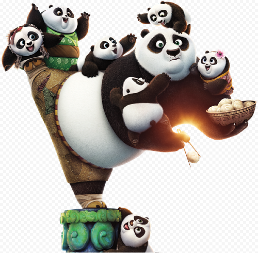 Kung Fu Panda PNG Transparent Image