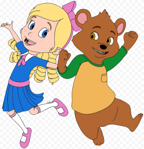 Goldie And Bear PNG Pic