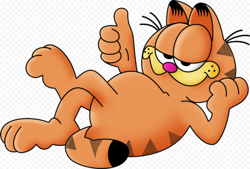 Garfield Cartoon Transparent Images PNG