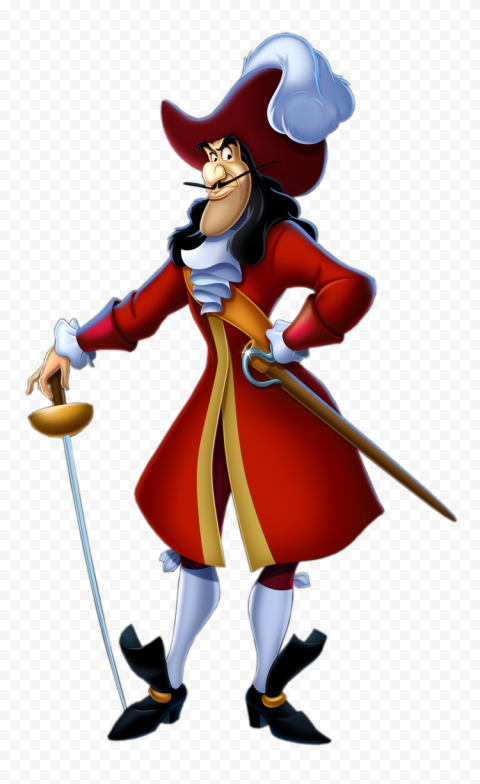 Captain Hook PNG Transparent Picture