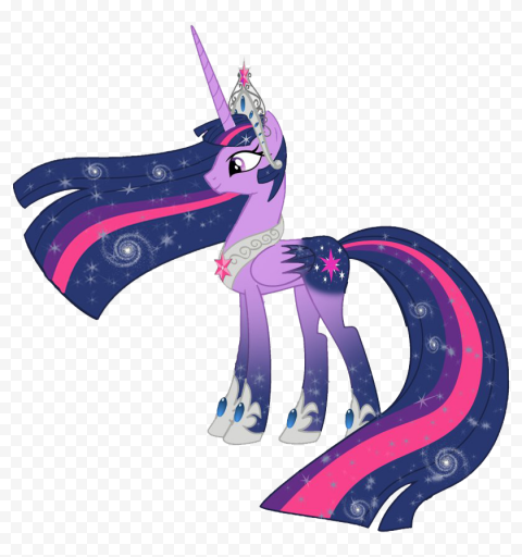 character My Little Pony Alicorn Transparent Background