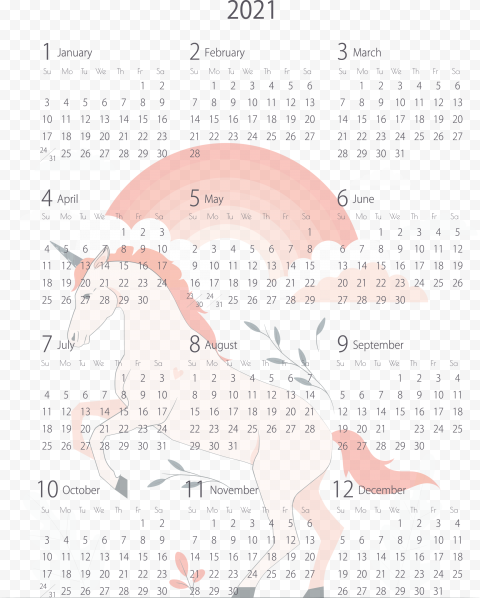 transparent 2021 yearly calendar printable 2021 yearly calenda 5 9