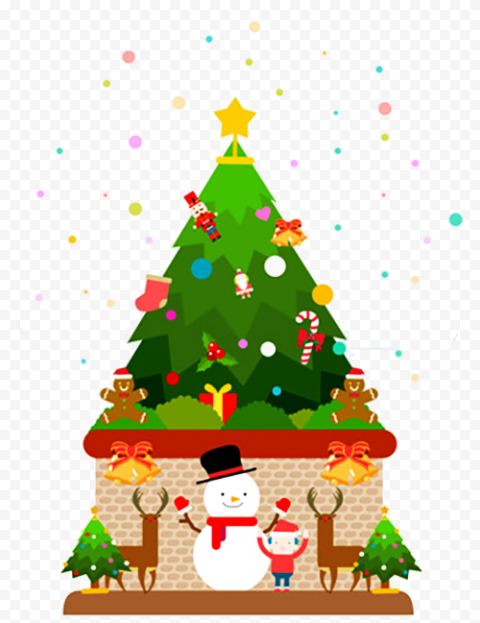 fir pine family christmas decoration for christmas 4