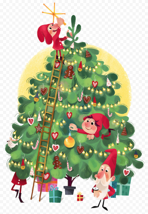 fir pine family christmas decoration for christmas 9