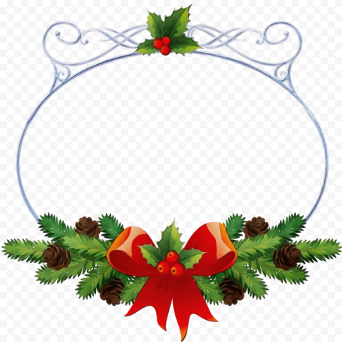 wreath holly leaf for christmas