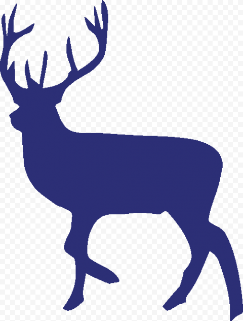 elk wildlife silhouette for christmas