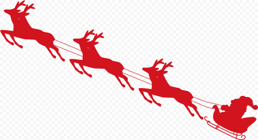 deer reindeer line for christmas