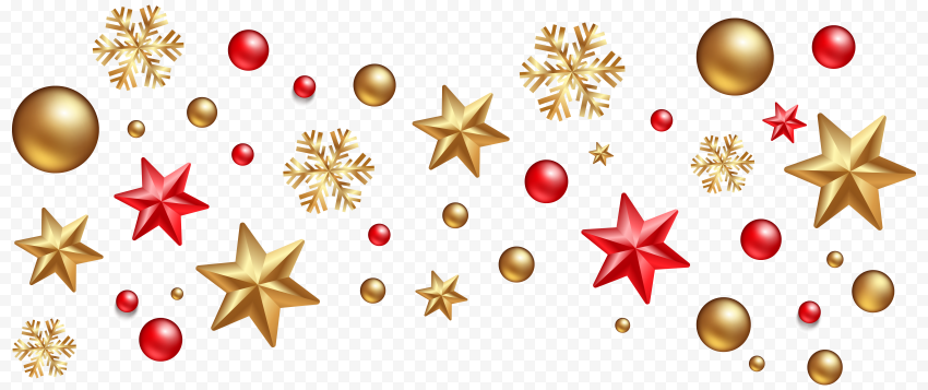 Christmas And New Year No Background