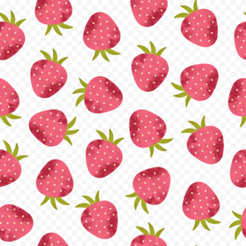 strawberry lot, Ice cream Milkshake Strawberry Textile Fruit, Strawberry seamless background shading, natural Foods, painted, food