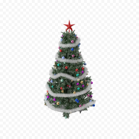 Download Artificial Christmas Tree Transparent Background