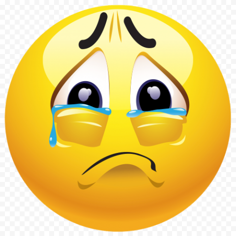 Sad Emoji PNG Clipart