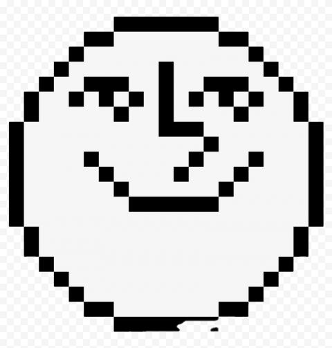Lenny Face Meme PNG Clipart