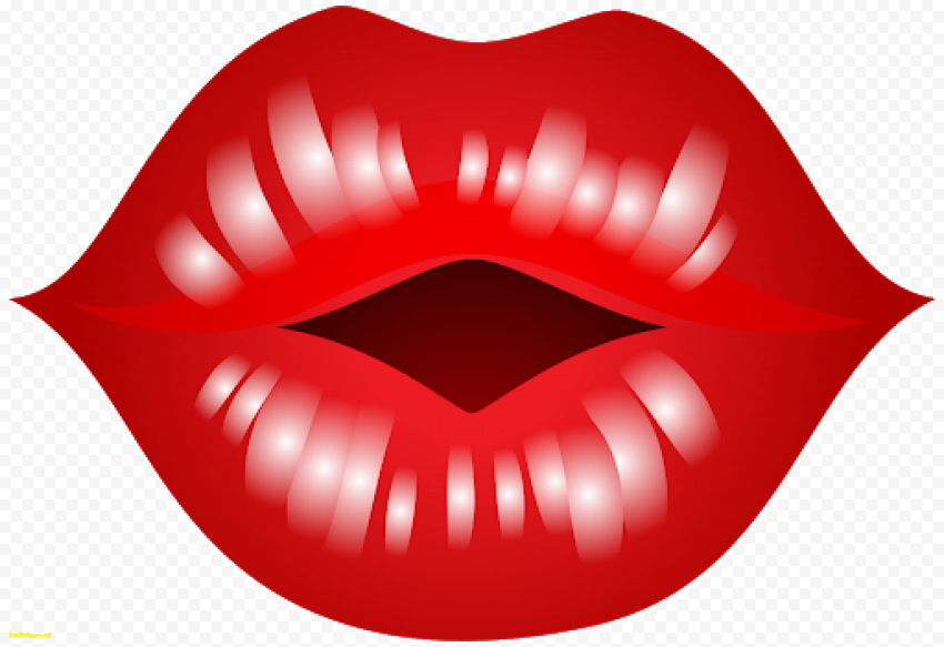 Lips Kiss Transparent PNG