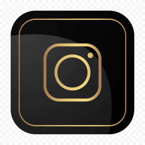Png image Square Luxury Golden Instagra
