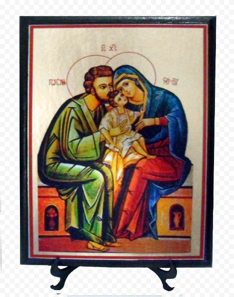 Sagrada Família Holy Family Catholic Church Icon, Sagrada Familia, prayer, window, family