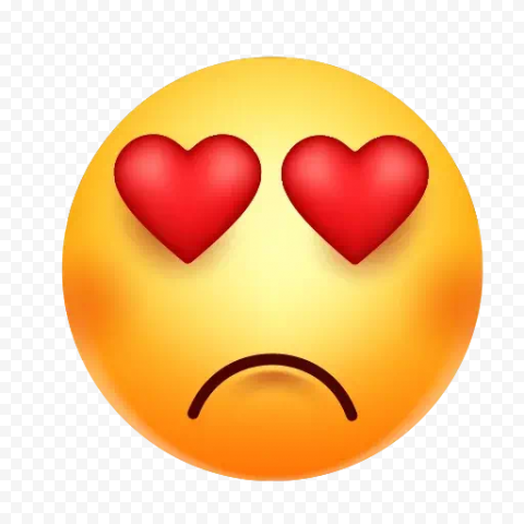 Download Heart Eyes Emoji PNG File