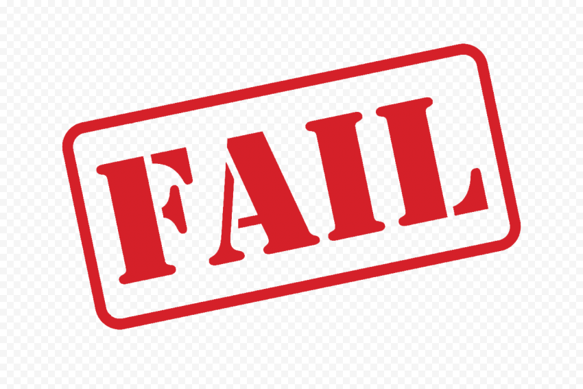 Rubber stamp Failure, stamp, text, rectangle