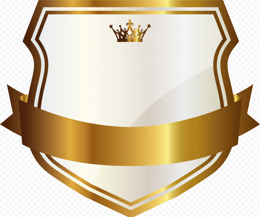 golden shield badge, golden, shield