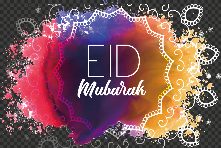 Eid al Adha Android application package, Eid al AdhA watercolor Poster, EID Mubarak, love, watercolor Painting, watercolor Leaves