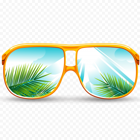 Goggles Sunglasses, sunglasses, yellow sunglasses, fashion, happy Birthday Vector Images, cartoon