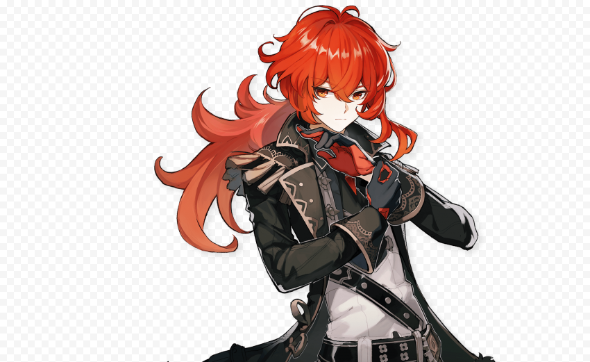 diluc genshin impact png