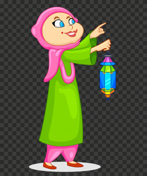 nimated woman character illustration, Eid Mubarak Eid al Fitr Eid al Adha Muslim Ramadan, Ramadan, food, holidays, hand 