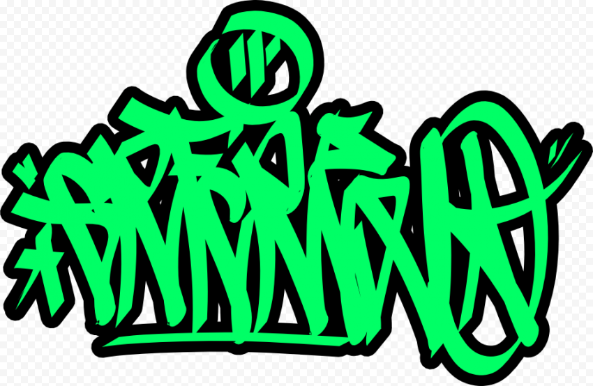  graffiti png HD 3D