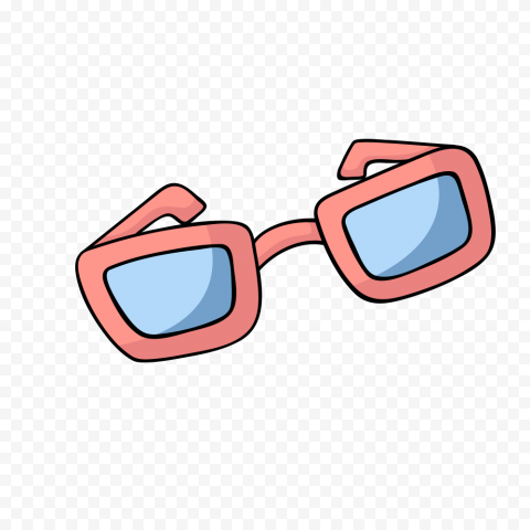 Sunglasses Designer, Cartoon fashion sunglasses, cartoon Character, fashion Girl, rectangle