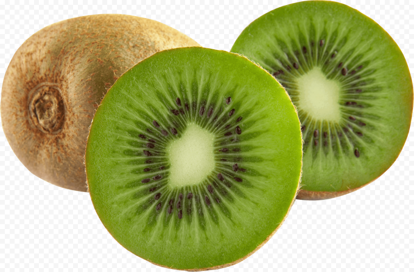 green cutted kiwi png image