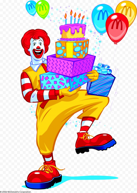 Ronald McDonald Transparent