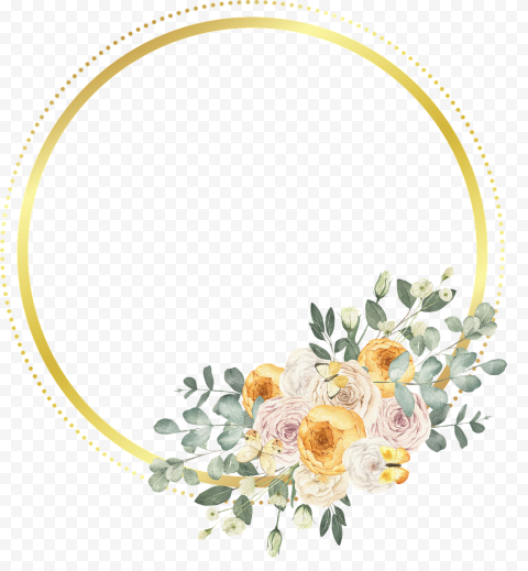 Download for free Frame, flowers, floral frame, png