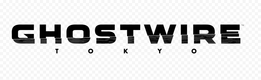 ghostwire tokyo black logo png