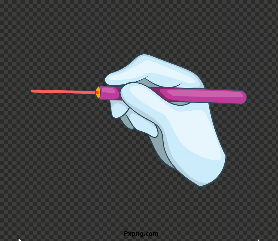 HD Cartoon Icon Laser Eye With Hand PNG