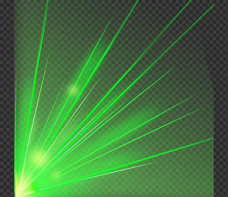 Hd Green laser light abstract effect png Image