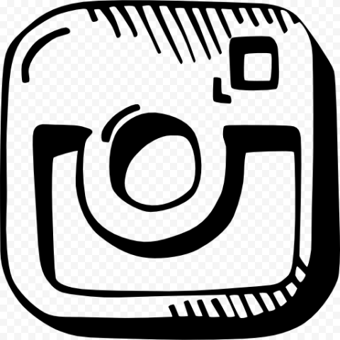Drawing Black Instagram Logo Computer Icon   512x512