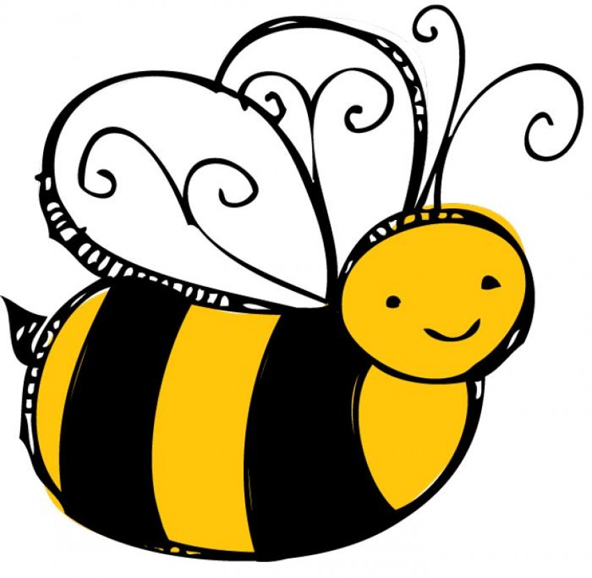 hand drawn cartoon bee png element