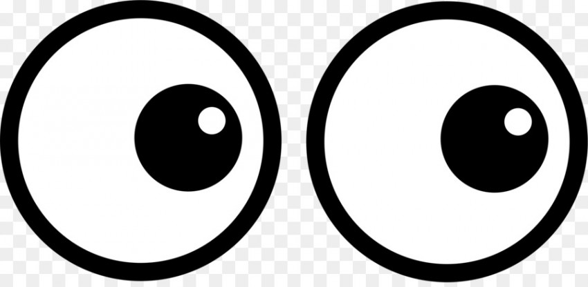 transparent cartoon eyes 5