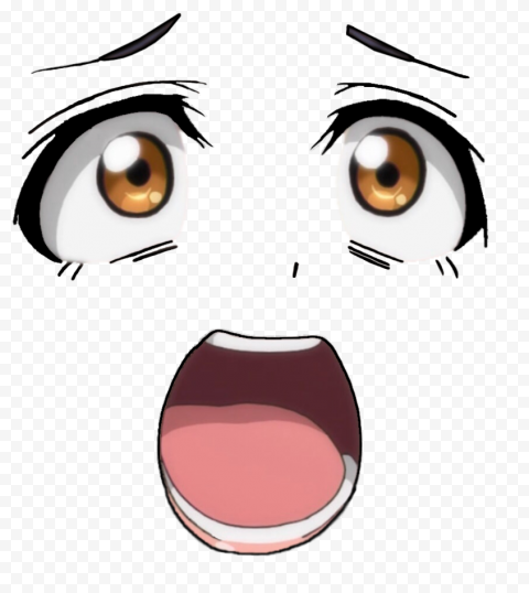 Eyes and mouth illustration, T shirt Anime Drawing Manga, mouth smile, face, people, head png