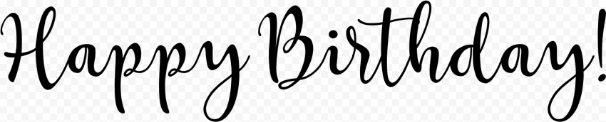 appy Birthday Word Art Png   Happy Birthday Word Png, Transparent Png